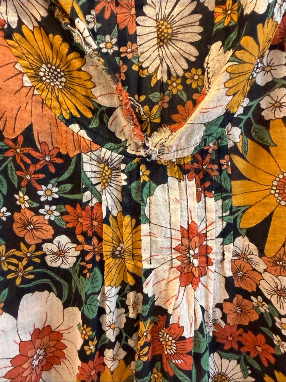 NATURAL LIFE Women’s Boho Floral Lightweight Top Long Sleeve size L/XL - Picture 7 of 12
